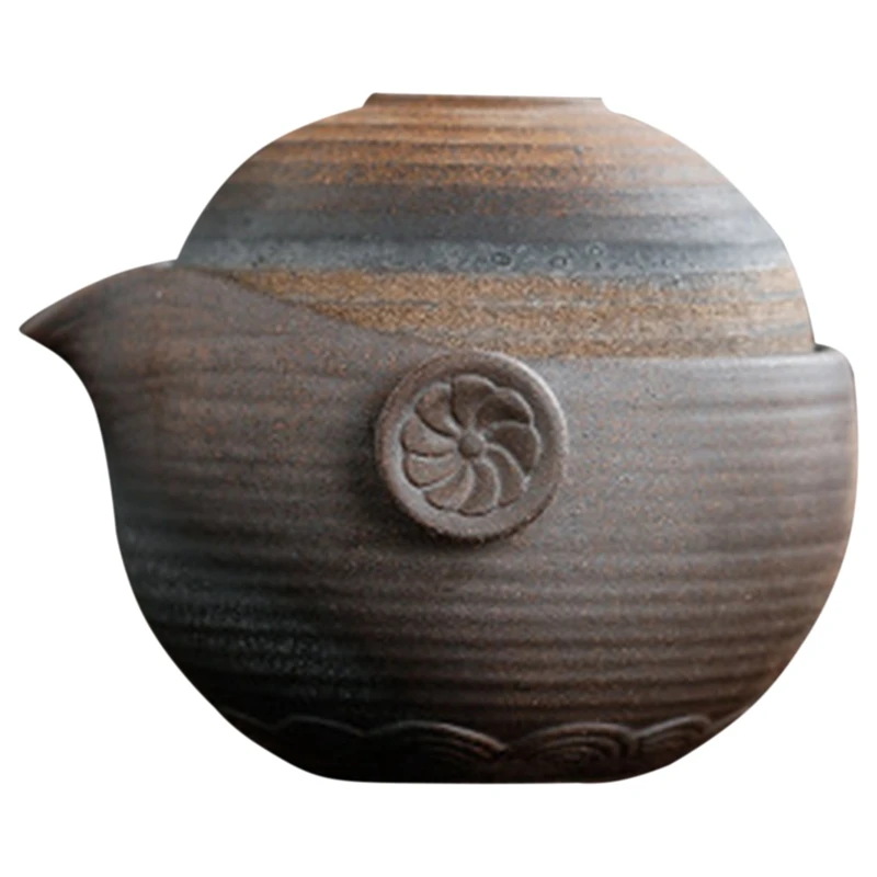 

Japanese-Style Portable Travel Tea Set Handmade Guest Cup Retro Creative Quick Guest Cup a Cup of a Pot