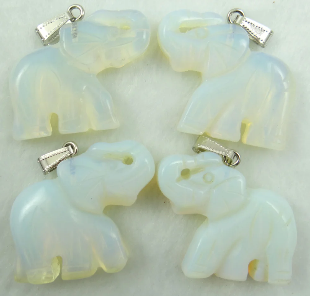 Натуральный Камень Бирюза кварцевый кристалл тигровый глаз слон кулон для diy