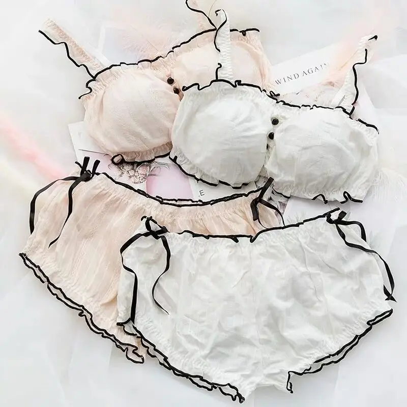 Горячие Винтаж хлопковый бюстгальтер без косточек застежкой молнией на спине