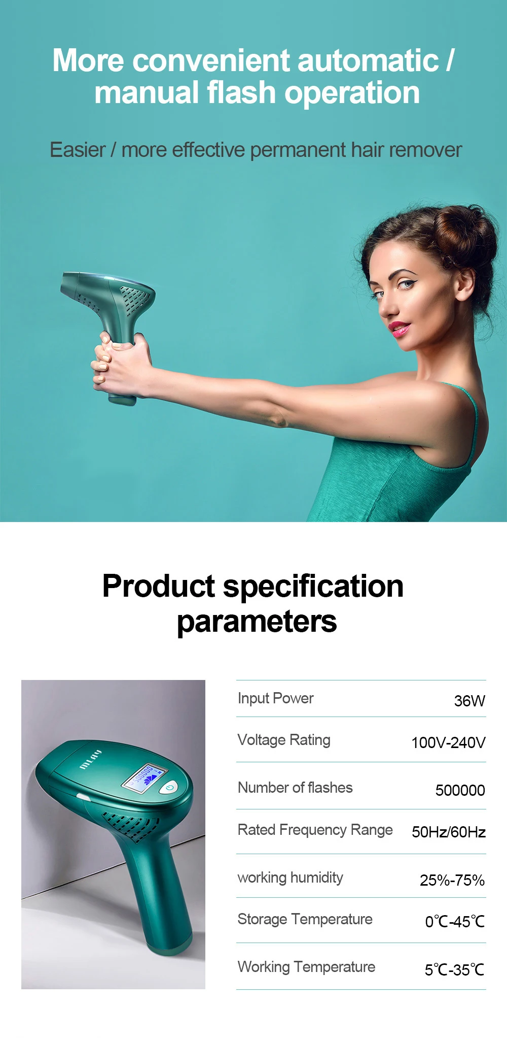 Dispositivo de Remoção do Cabelo Mlay Laser Nova Fábrica m3 Modelo Vendas Quentes Uso Doméstico Ipl 500000 Shotsfor 2022 Fda 5 Mlay laser 2021 nova fda mlay fábrica