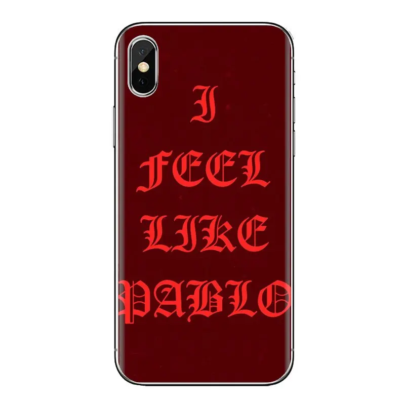 Kanye West I FEEL LIKE PABLO Мягкий ТПУ чехол для телефона sony Xperia Z Z1 Z2 Z3 Z5 compact M2 M4 M5 C4 E3 T3 XA huawei