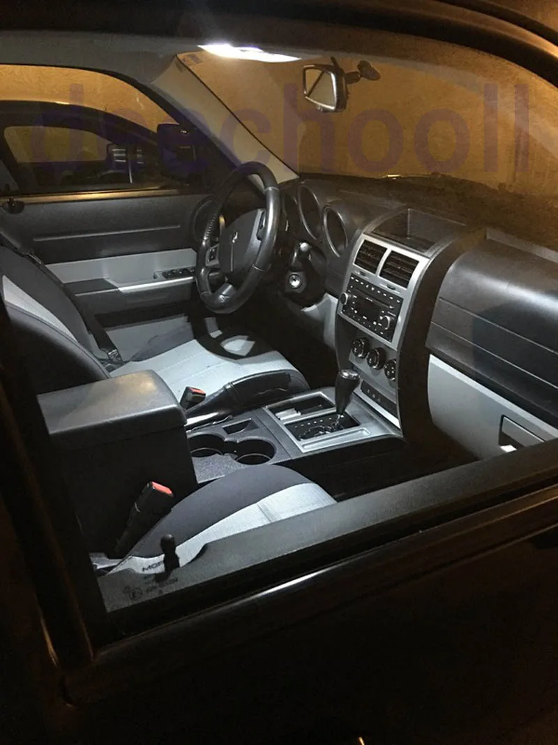 8 x Canbus автомобильные светодиодные лампы для Dodge Nitro 2007-2011 Комплект внутреннего