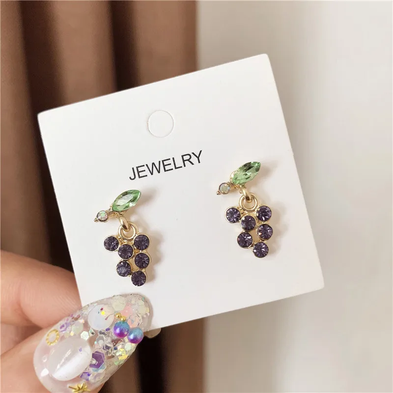 Женские серьги-гвоздики из цинкового сплава серьги-пусеты с застежкой на спине |