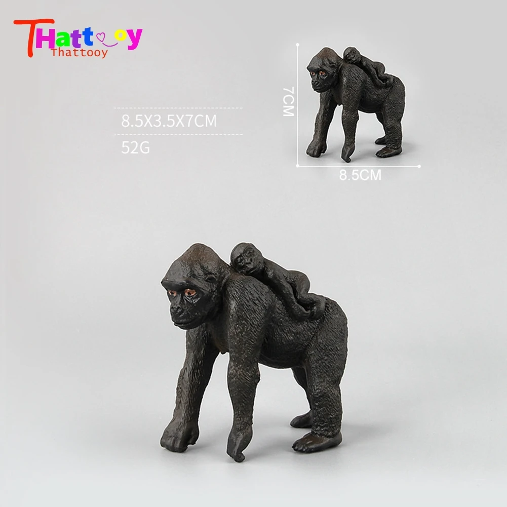 

Children's Toys Forest Animal Chimpanzee Simulation Static Model Monkey Wild Animal Model Cognitive Decoration Toy