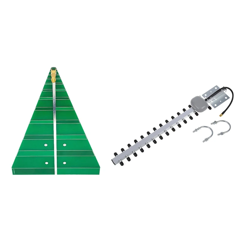 

1 комплект 2,4 ГГц 13DBI-15DBI Yagi WLAN Wi-Fi беспроводная антенна для маршрутизатора и 1 шт. UWB Log периодическая антенна 740-6000 МГц