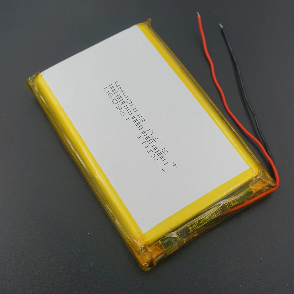 XINJ 3,7 в 8000 мАч литий-полимерный аккумулятор 126090 для psp gps DIY ipod PAD MID портативный DVD светодиодный внешний аккумулятор планшет ПК IPTV кукольная машина