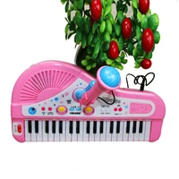 37 keys mini electronic keyboard musical toy with microphone educational electone piano toy for children kids babies