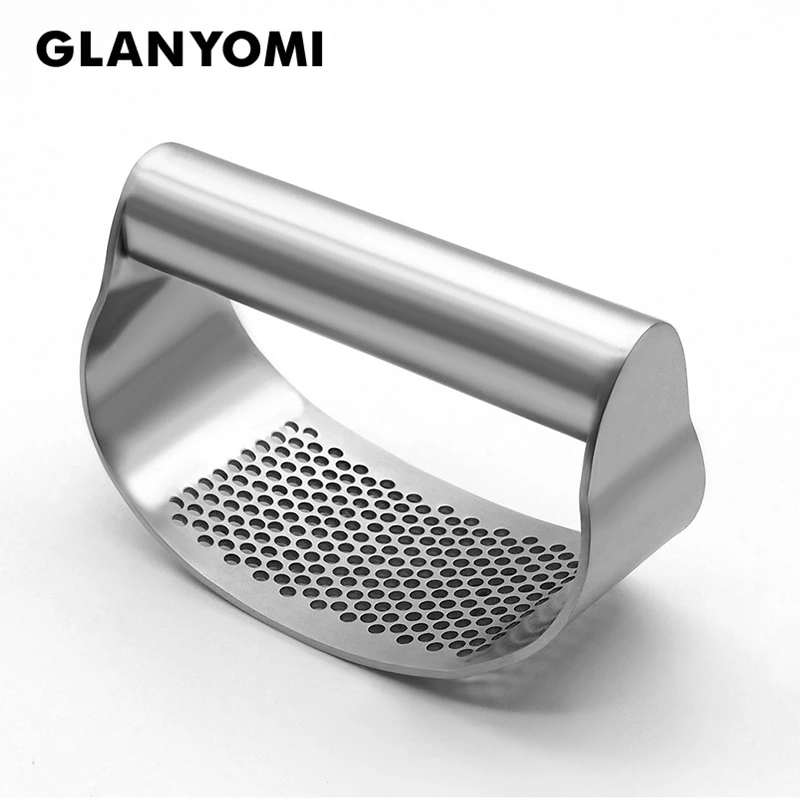 100% пресс для чеснока из нержавеющей стали Измельчитель дробилка прижимная