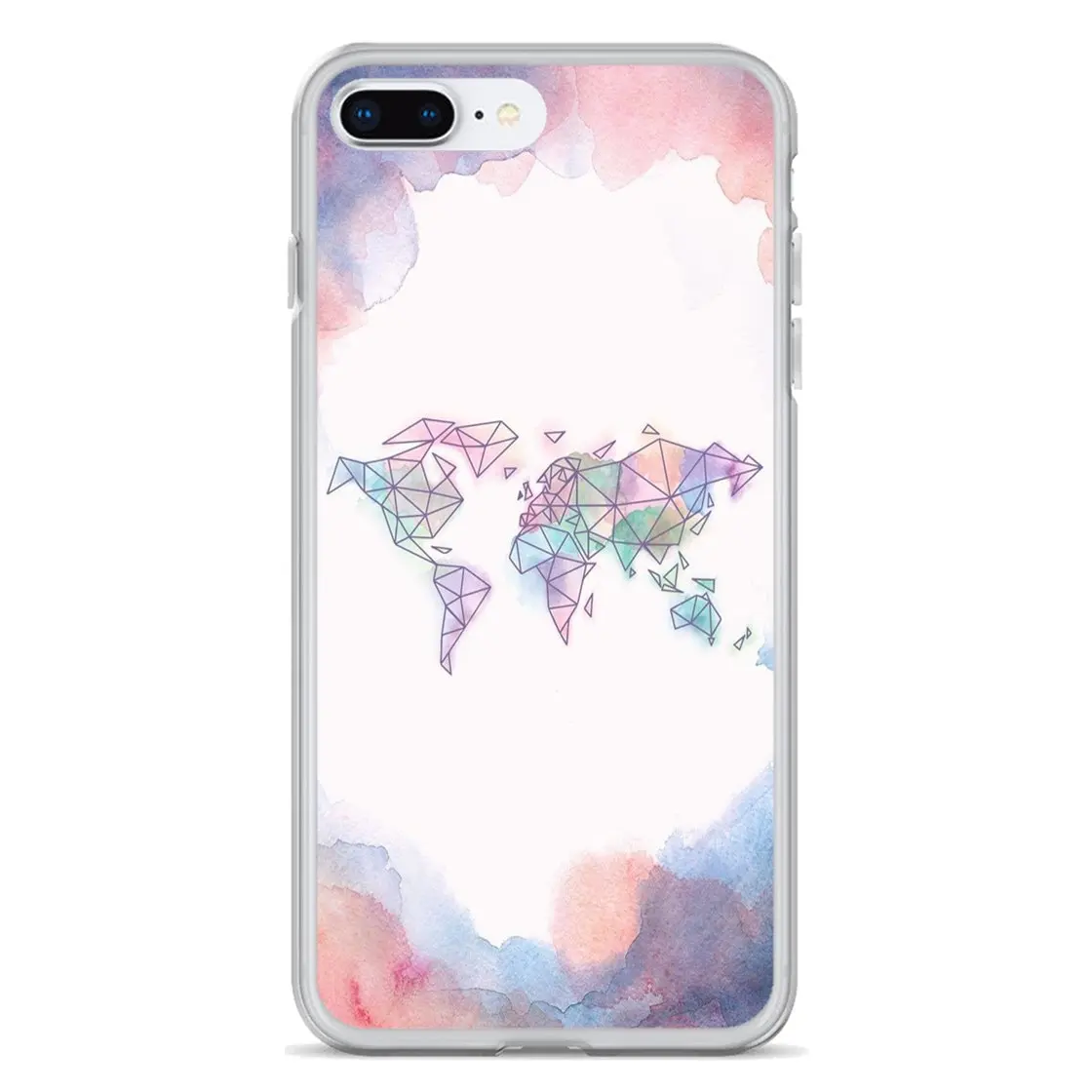 Прозрачный мягкий чехол с картой мира для Meizu M2 M3 M5 M6 NOTE M6t MX6 M3S M5S M6S Pro 5 6 Plus U20 |