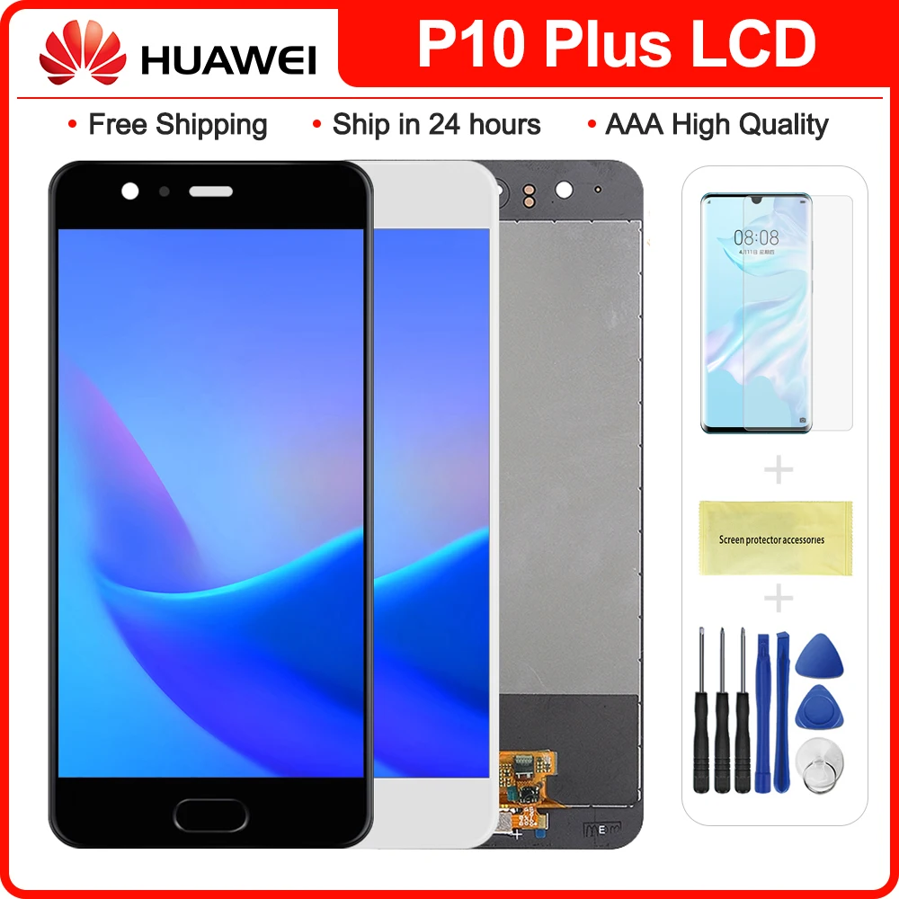

5.5''LCD For Huawei P10 Plus Display Touch Screen VKY-L09 VKY-L29 VKY-AL00 Digitizer For Huawei P10 Plus LCD Display Replacement