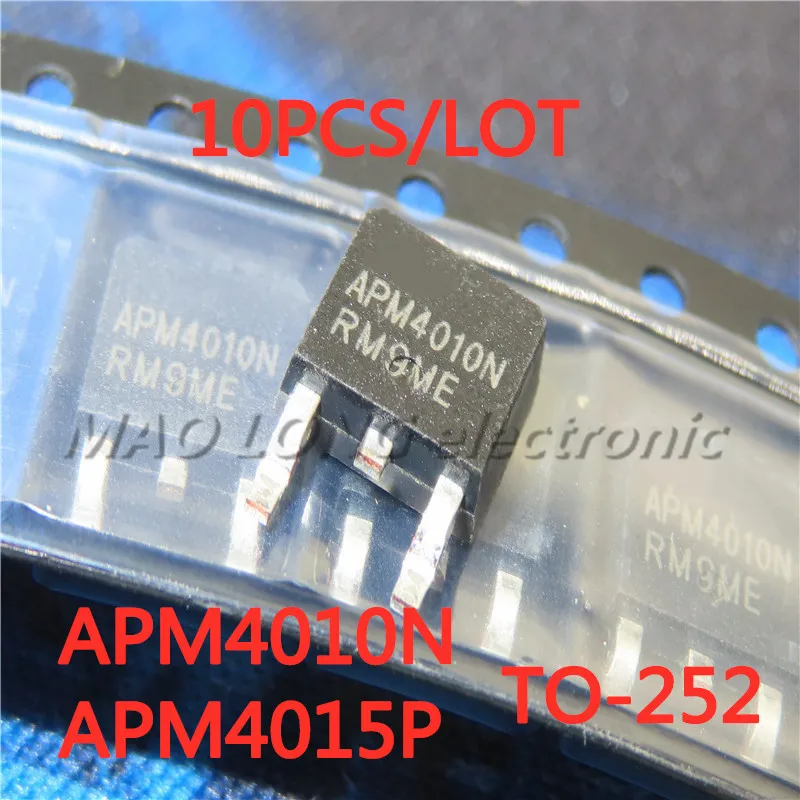 

10 шт./лот APM4010N APM4010 APM4015P APM4015-252 ЖК-дисплей высокого напряжения обычно используется трубка с полевым эффектом патч