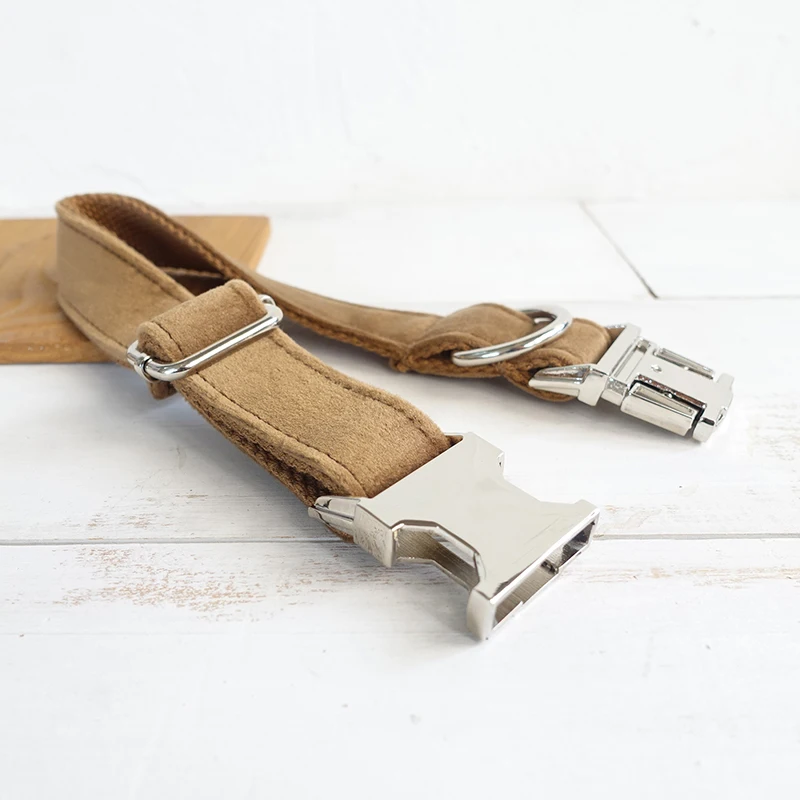 Ошейник и поводок для собак ручной работы 5 размеров | Дом сад