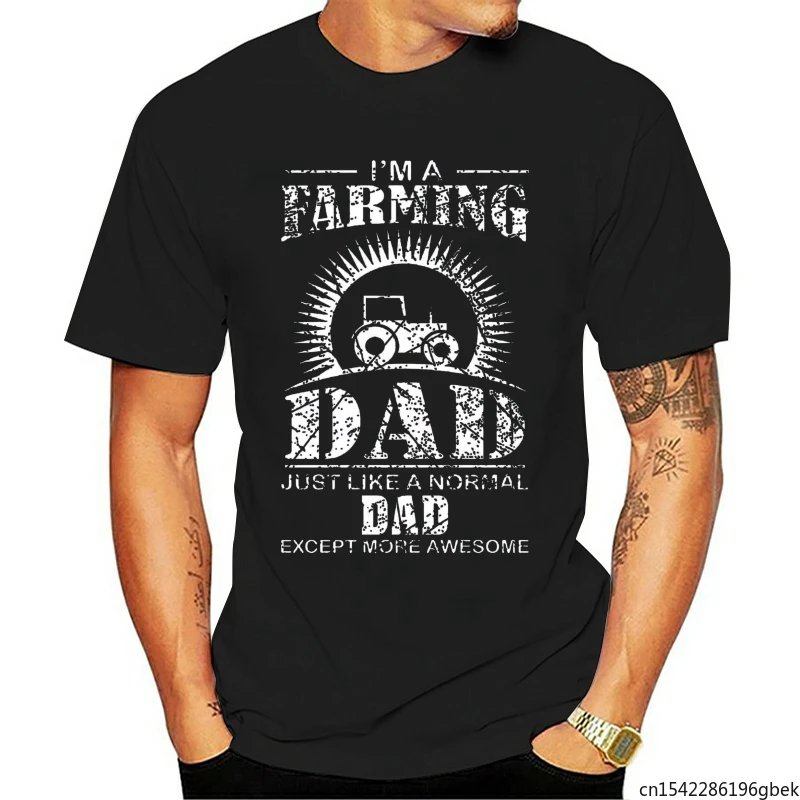 

Im A Farming Dad Farmer Tractor Farm Vintage Men T-Shirts