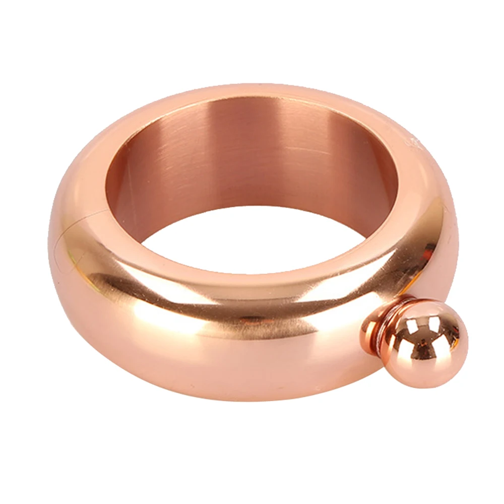 3.5 Oz Draagbare Armband Alcohol Heupfles Met Diamant Deksel Ronde Chic Elegante Wijn Whiskey Vodka Alcohol Flagon Drinkware 3.5 Oz Draagbare Armband Alcohol Heupfles Met Diamant Deksel Ronde Chic Elegante Wijn Whiskey Vodka Alcohol Flagon Drinkware