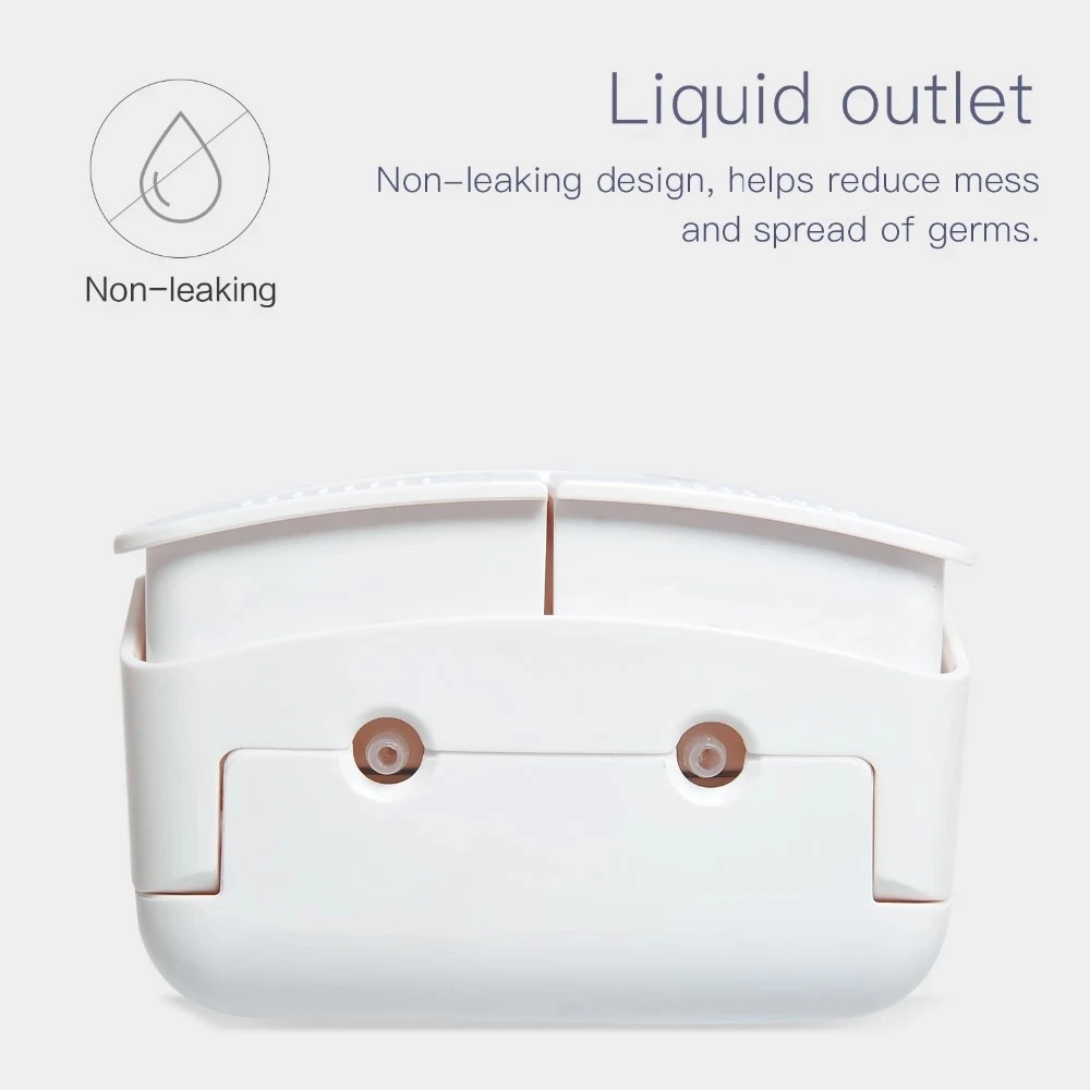 

Double Manual Liquid Soap Dispenser Wall Mounted Hand Pressing Shower Body Lotion Shampoo Dispenser Bathroom Dispenser 350ml*2