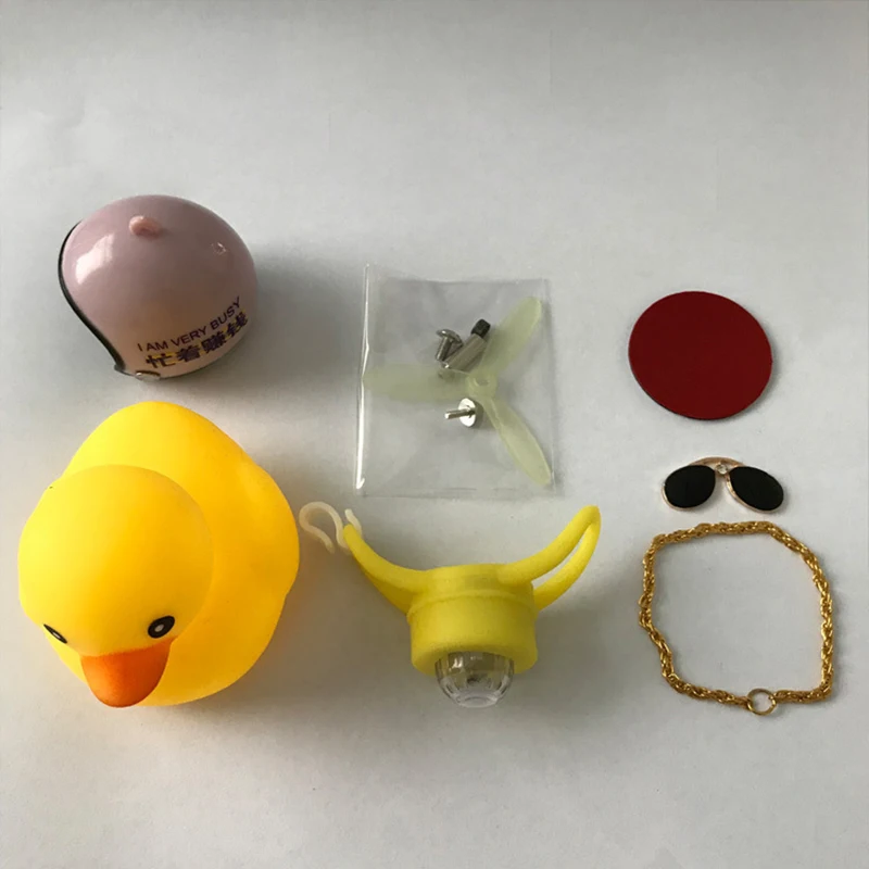 Электрический светящиеся утка Flash велосипеда музыка шлем светильник в виде утки