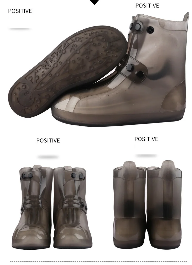 Aleafalling универсальные водонепроницаемые Многоразовые чехлы из ПВХ для обуви