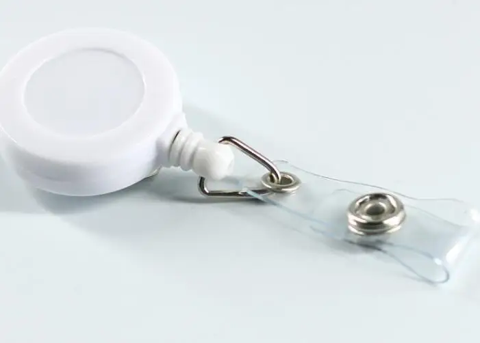 

Белый 20 шт. симпатичный типа сделай себе сам выдвижной тянуть Вьюрком ID ремешок именной ярлык карты знак держатель катушки для детей вечерн...