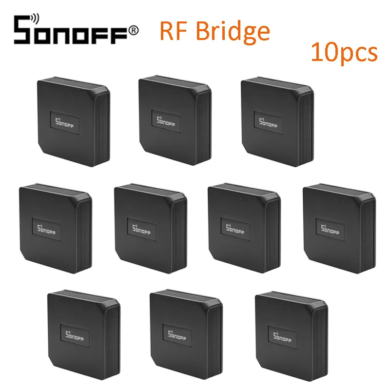 Sonoff РЧ мост, 433 РЧ пульт дистанционного управления 433 к WiFi Пульт дистанционного управления, Модуль Автоматизации умного дома Wifi переключатель Diy управление Лер