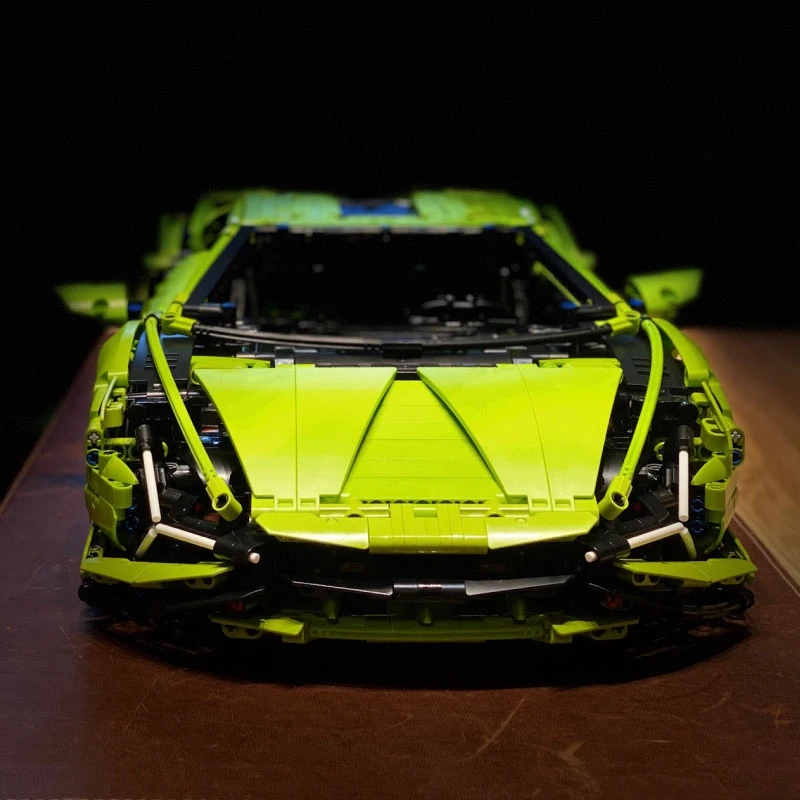 Technic Lamborghinis RC автомобиль SIAN FKP37 модель родстера Kit 81996 совместимый с 42115