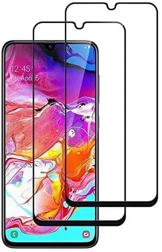 

Комплект из 2 предметов для мобильных телефонов, Защитная пленка для Samsung Galaxy A70, полноразмерная пленка из закаленного стекла для Galaxy A70