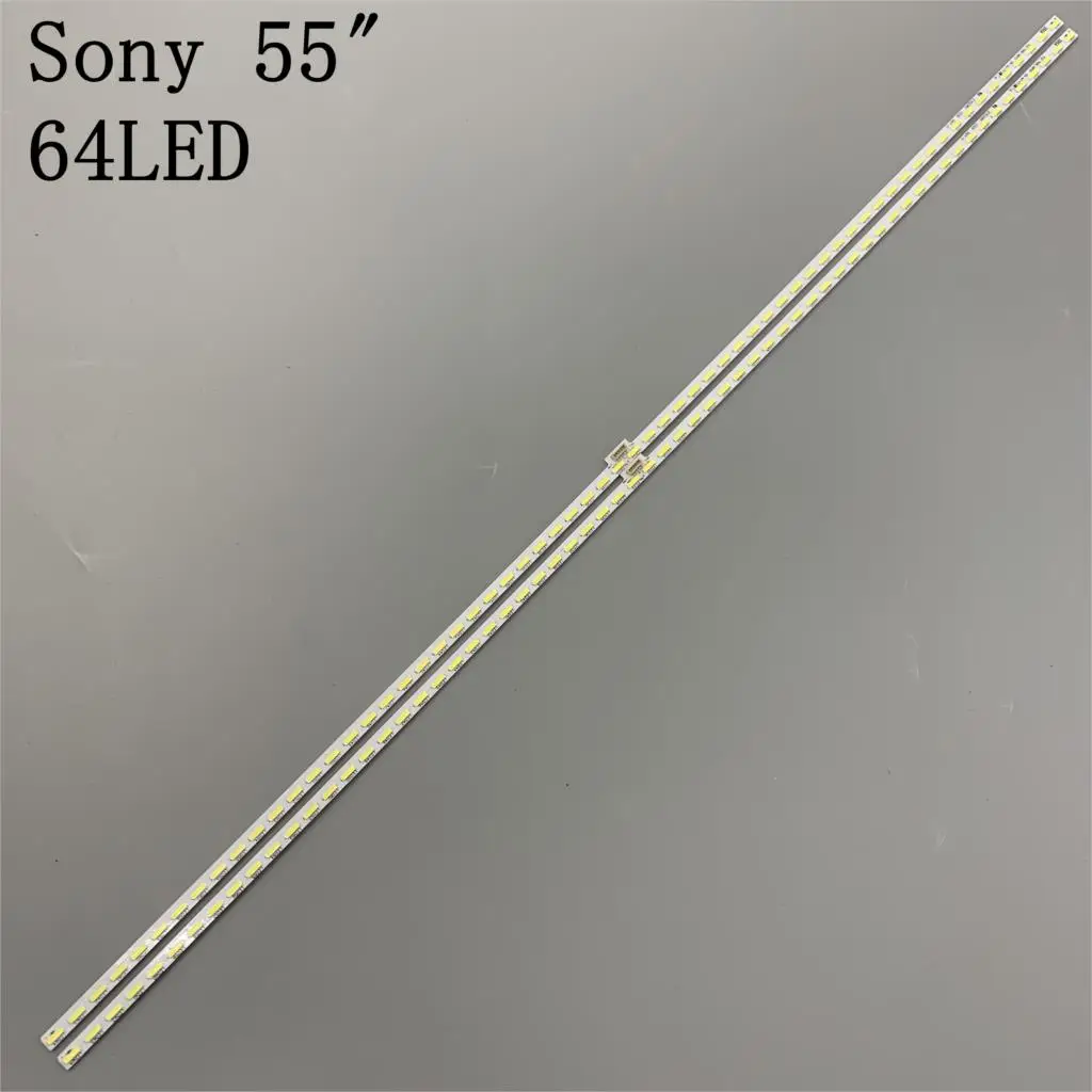 

10 шт. полоса подсветки 64 лампы для Sony Sharp KD-55X8500D YLS _ hrn55 _ 7020 _ Rev2 V1.5 E162061 15521N SYV5541 KD-55X8505C 75.P3C08G001