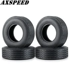 Колесные шины AXSPEED Tamiya, резиновые шины 28 мм для 114 Tamiya, ступицы для колес, запчасти для радиоуправляемых гусеничных машин