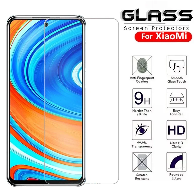 

Защитное закаленное стекло 9H для Xiaomi Redmi Note 8, 9 Pro, 8T, 9S, 9T, Xiaomi Redmi Note 5, 7 Pro