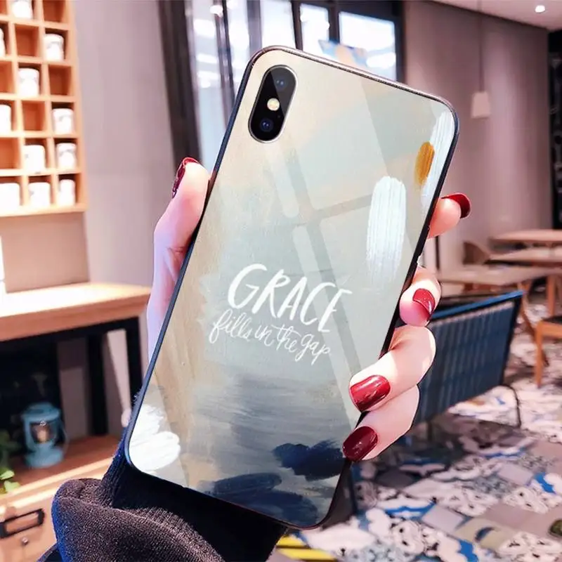 

Yinuoda Bible Philippians Jesus Christ Christian Phone Case Cover for iPhone8 6 7 plus X XS XR XS MAX 11 pro max