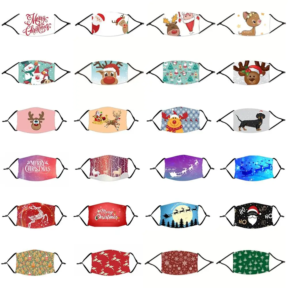FENGRISE Рождественская маска Лось раньше для дома 2022 Рождественское украшение