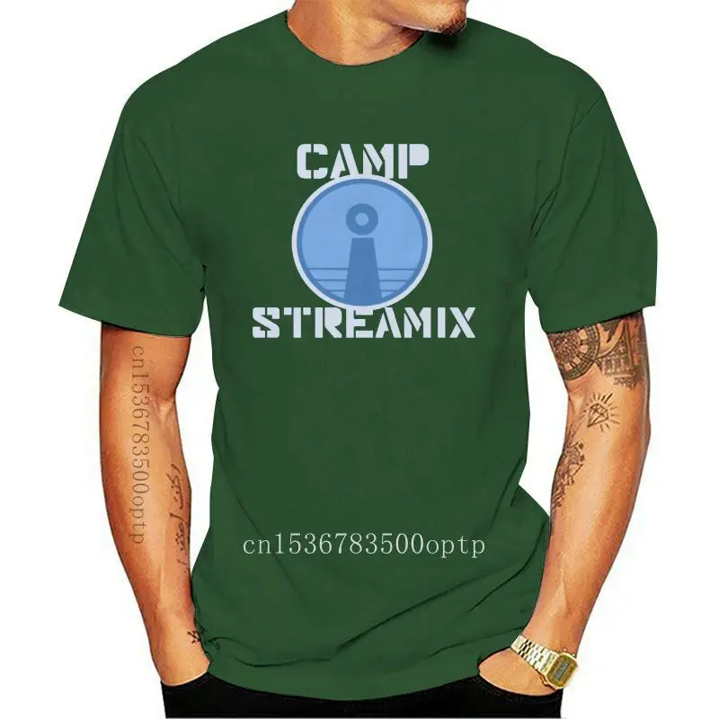 

New 2021 Printed Men T Shirt Cotton Short Sleeve Camp Streamix Counciler Shirt Women tshirt