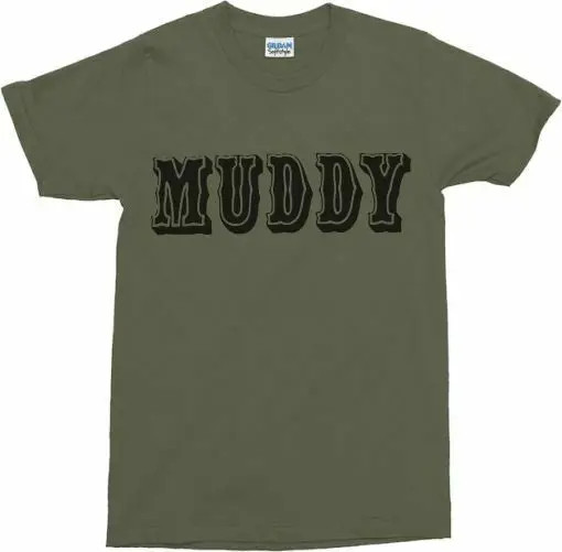 Muddy футболка Blues Legend Waters различные цвета с длинным рукавом Hoddies унисекс hoddie