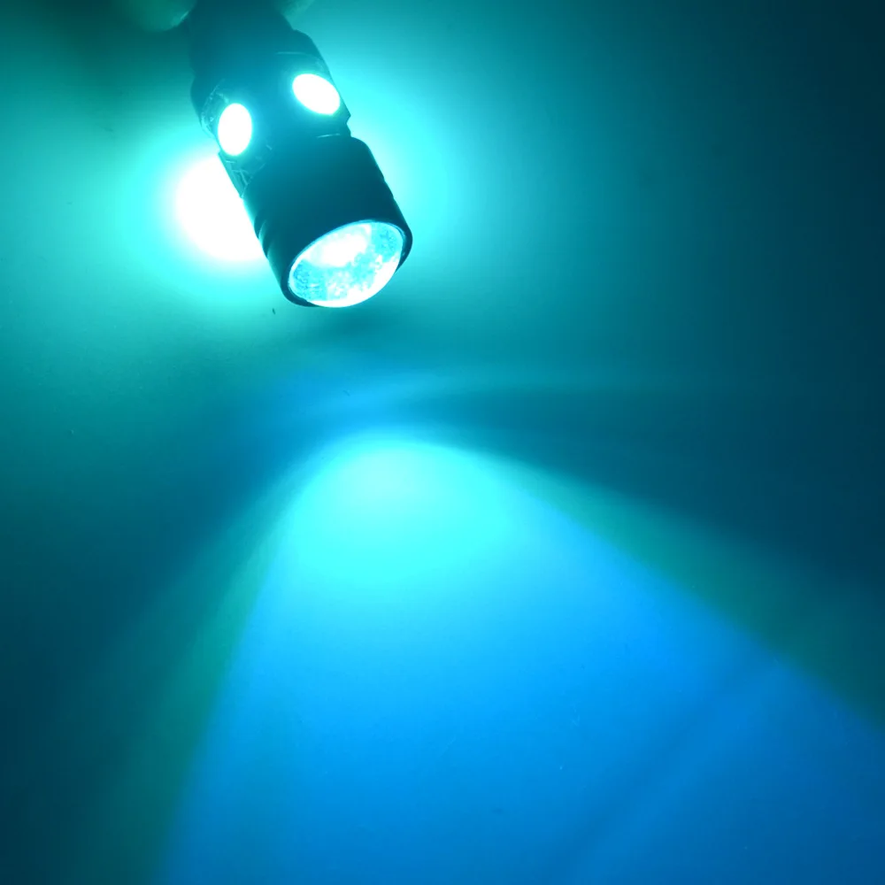 2X белый, красный, синий Led Клин Led 196 168 4SMD 5050 авто светодиодные лампы Ширина лампы номерного знака объектив светильник рассеянные лампы - Испускаемый цвет: Crystal Blue