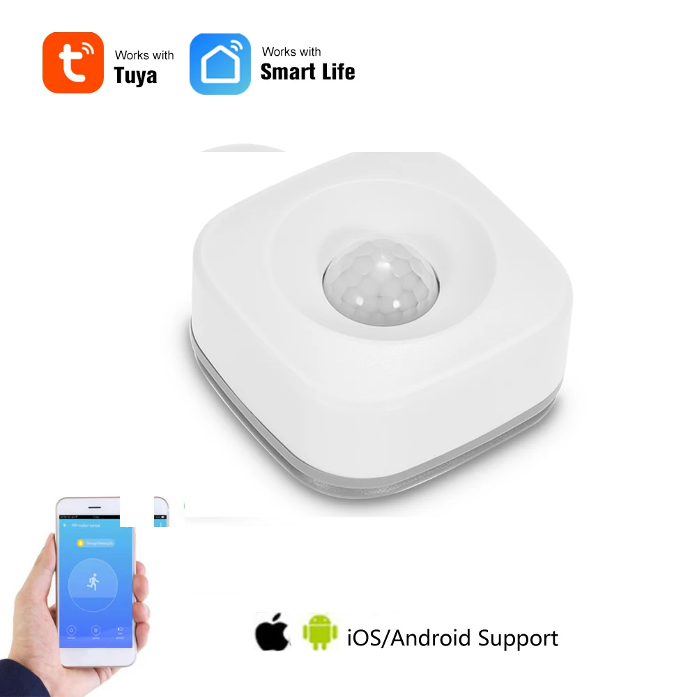 

WIFI Motion Sensor Mini PIR Motion Detector WIFI Movement Sensor Alarm Tuya Smart Life APP Wireless Home Security System