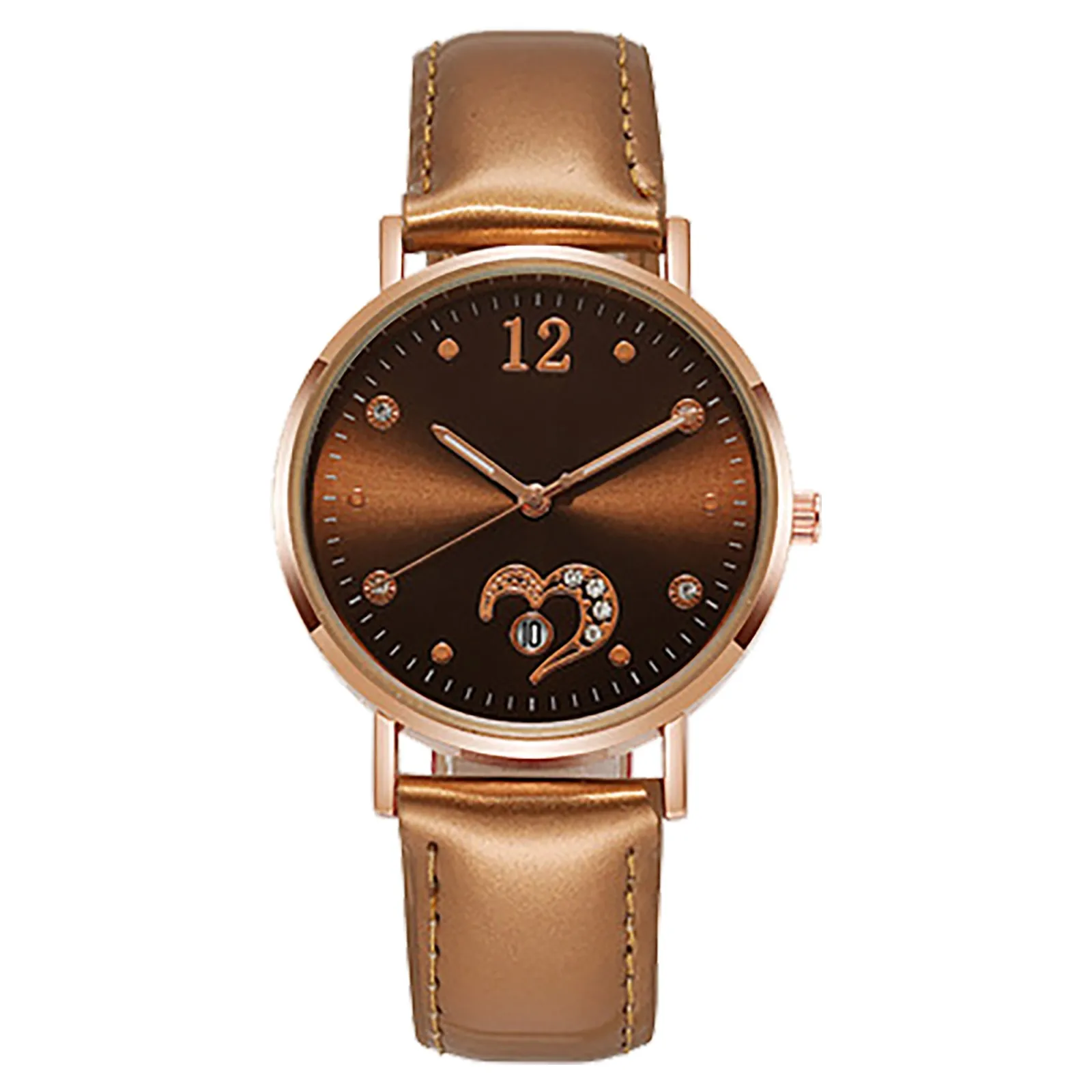 

Women Love Watch Rhinestone Fashion Exquisite Women Leather Casual Quartz Watch Korean Wave Classic Waterproof Watch reloj mujer