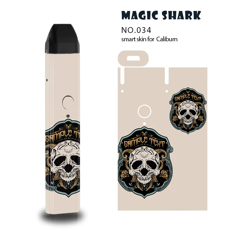 Новинка 100% водостойкая крутая наклейка в стиле панк с черепом без выцветания