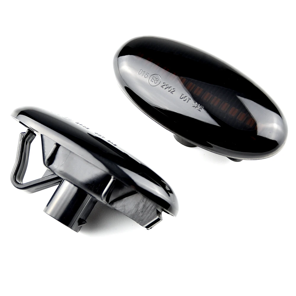 Modern Styling LED Side Indicator Repeater Turn Signal Blinker For Mazda 2 3 5 6 GG GY MPS BT-50 MPV Smoked Clear Dynamic Lights |