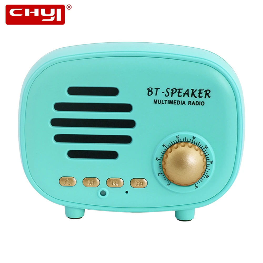 CHYI Мини Портативный Bluetooth FM радио динамик s милый подарок для детей беспроводной