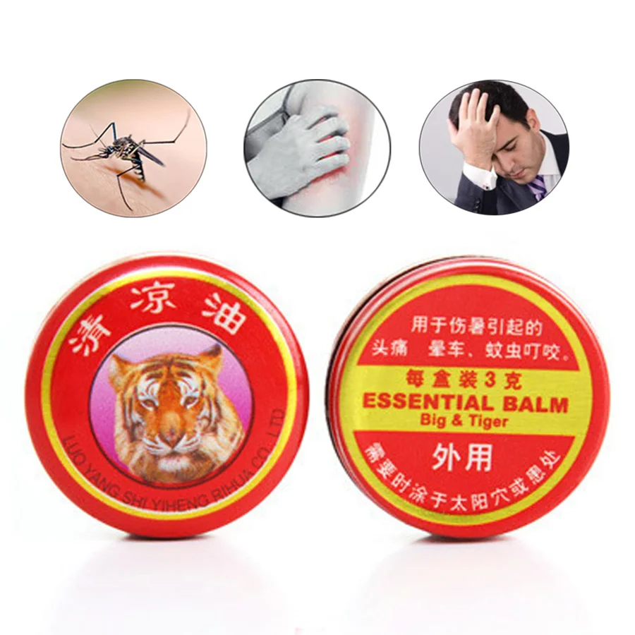 1/5/10 шт боли тигр бальзам мазь для лечения гриппа простуда головная боль