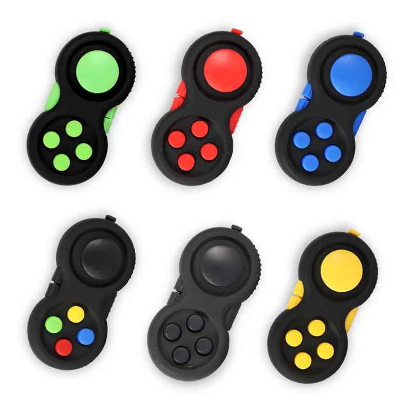 

Unlimited Decompression Strange Flower Small Handle Silicone Fingertip Game Decompression Toy Mini Children Novelty Toys Unisex