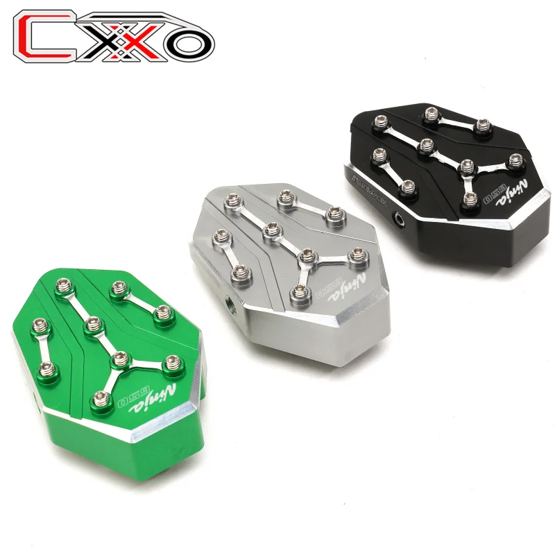 Picks Motorcycle CNC Rear Foot Brake Lever Peg Pad Enlarge Extender Footrests Pedals For KAWASAKI NINJA 650 NINJA400 Z650 Z400 | Автомобили