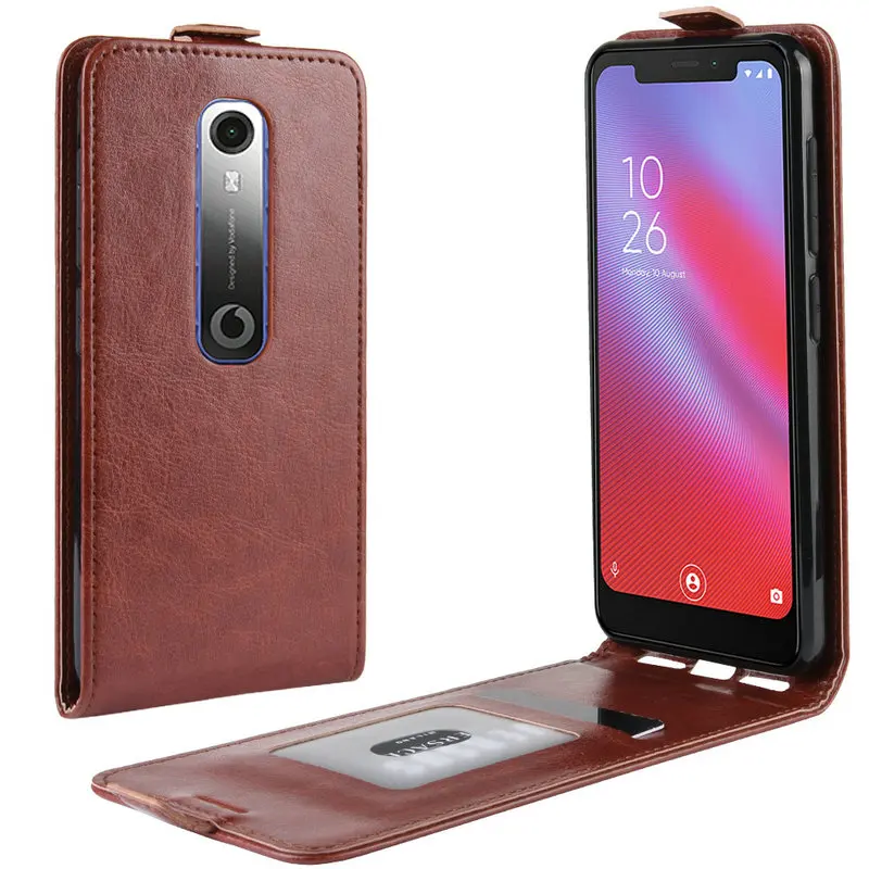 Кожаный чехол-книжка для Vodafone Smart N10 VFD-630 V10 VFD-730 X9 | Мобильные телефоны и аксессуары