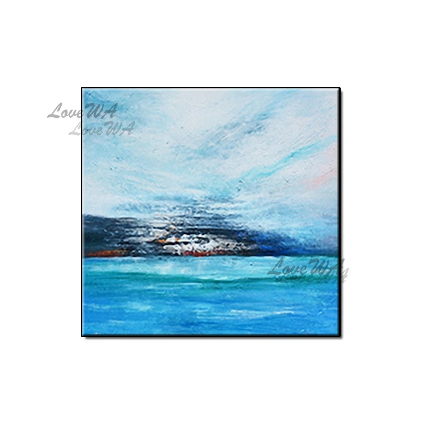 

100% картины с ручной росписью, Абстрактная Картина на холсте, Настенная картина для гостиной, спальни, комнаты, уникальный Декор без рамки