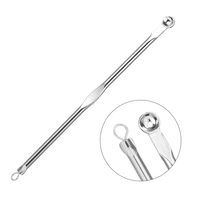 antibacterial black head pimples acne needle tool face care blackhead extractor blemish remover silver comedone cosmetic tool