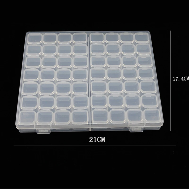 56 решетки разборные Алмазная вышивка аксессуары алмазов картина Коробки вышитые