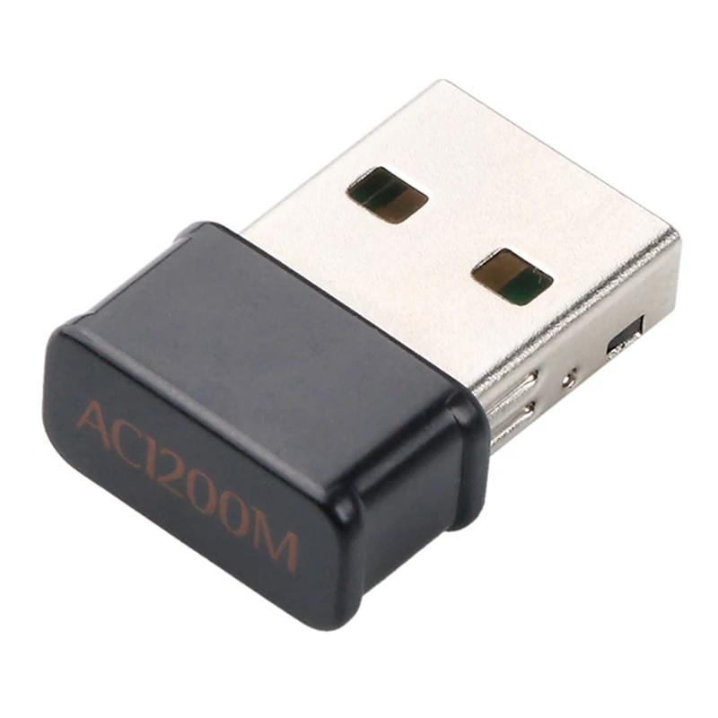 Мини USB Wi-Fi адаптер 1200 Мбит/с Dual Band 2 4 ГГц/5 ГГц Беспроводной/Wi-Fi переменного тока