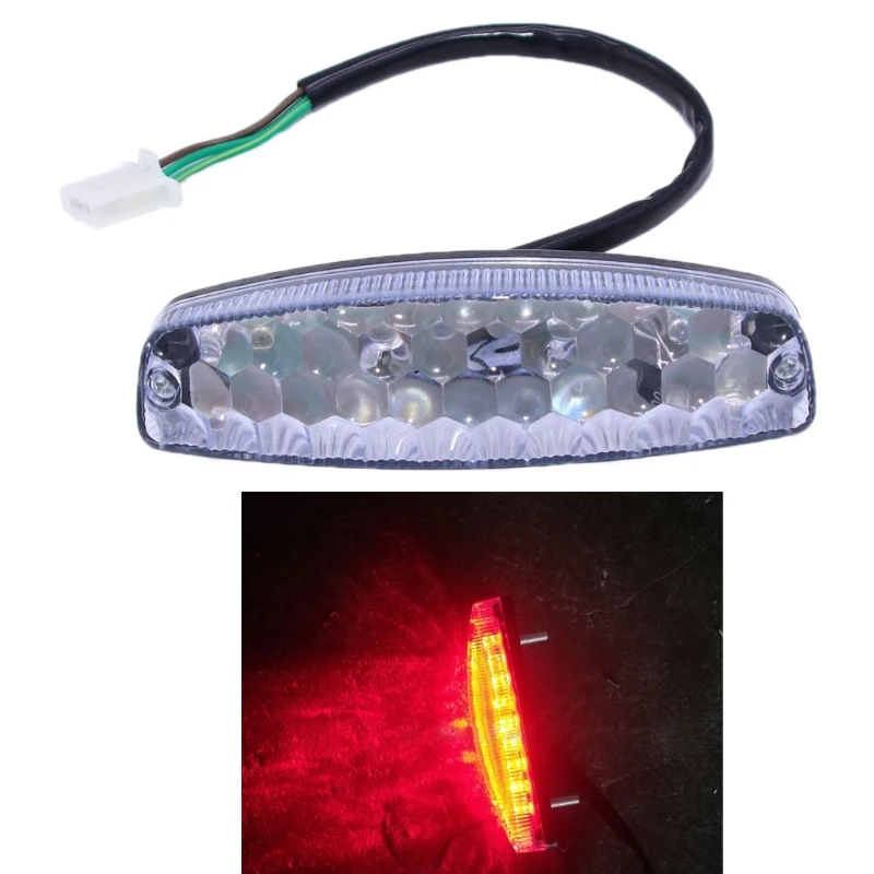 

Motorcycle LED Rear Light Moto Tail Brake Light Indicator Lamp taillight stern stop light stoplight brakelight motorbike