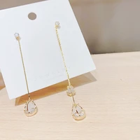 female luxury crystal flower design stud earrings vintage silver post wedding jewelry white zircon stone earrings for women
