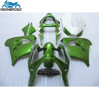 hot sale injection mold bodyparts for kawasaki ninja zx9r fairing kit 2002 2003 glossy green fairing set zx9r 02 03 gu06