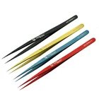 Сверхтонкие пинцеты MECHANIC Sharp Point, высокая прочность долговечные пинцеты для SMD PCB BGA, инструменты для ремонта материнской платы